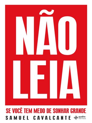 cover image of Não Leia